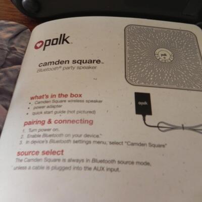LOT 41  POLK BLUETOOTH SPEAKER