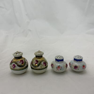 -92- ANTIQUE | Two Sets of Salt and Pepper Shakers