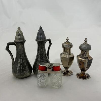 -97- Three Sets of Salt and Pepper Shakers