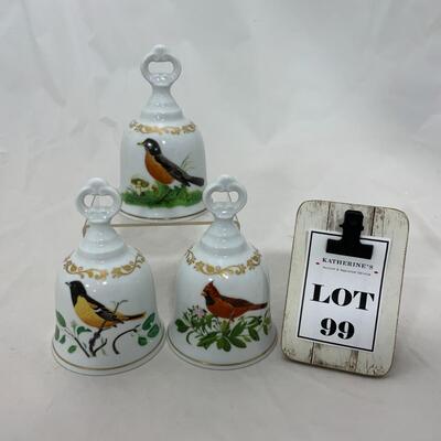 -99- Danbury Mint | Songbirds of America | Bells