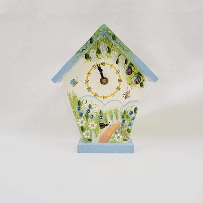 ADORABLE HAND PAINTED CLOCK