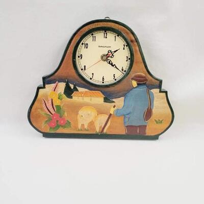 SHEPARD THEMED BUNGALOW CLOCK