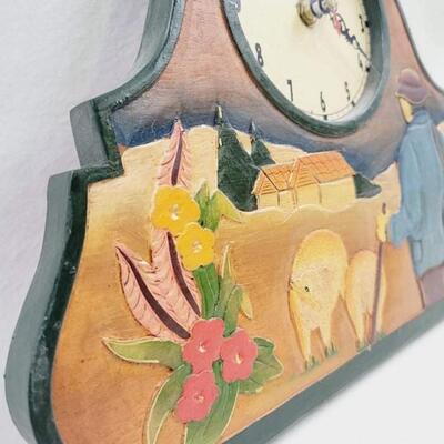 SHEPARD THEMED BUNGALOW CLOCK