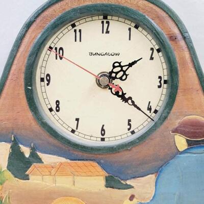 SHEPARD THEMED BUNGALOW CLOCK