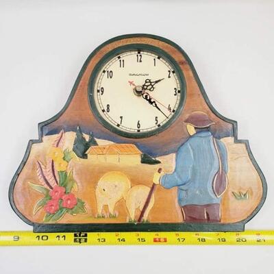 SHEPARD THEMED BUNGALOW CLOCK