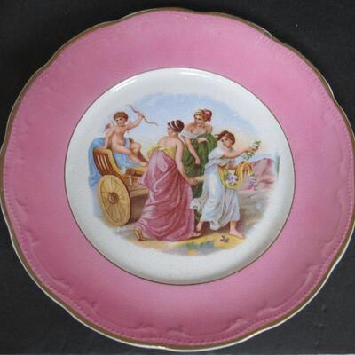 Vintage Portrait Style Plate