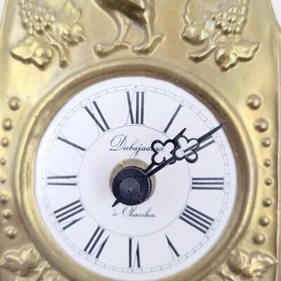 DUBUJQDOUX Aâ€™ CHAMPON BATTERY OPERATED CLOCK