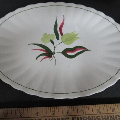 Lot of Vintage Dishes, Mt Rushmore Plate, Norcrest Autumn Fantasy Gravy/Tray, Blue Ridge Platter