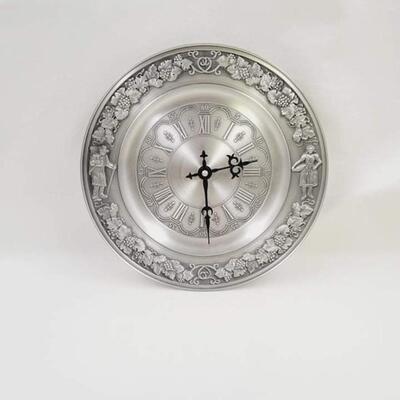 SKS ZINN BATTERY OPERATED CLOCK