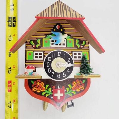 SWEET GERMAN NOVELTY CLOCK