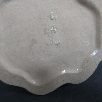 Nice Large Dancing Lady Pottery Planter, Signed on Bottom