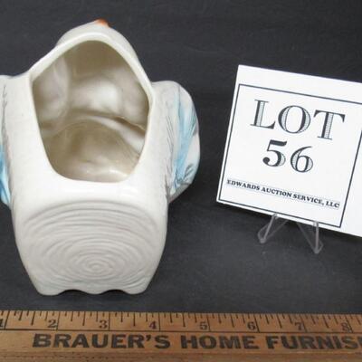 Vintage Pottery Baby Planter, Unsigned