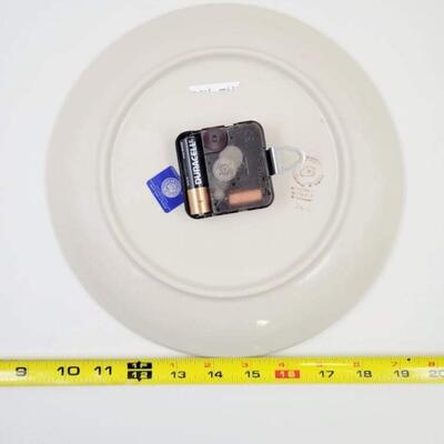 GORGEOUS POLISH CERAMIC CLOCK