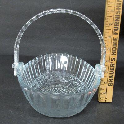 Contemporary Glass Basket