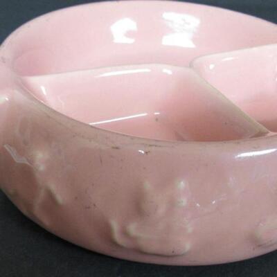 Vintage Pottery Child's Feeding Dish