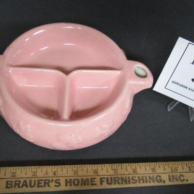 Vintage Pottery Child's Feeding Dish