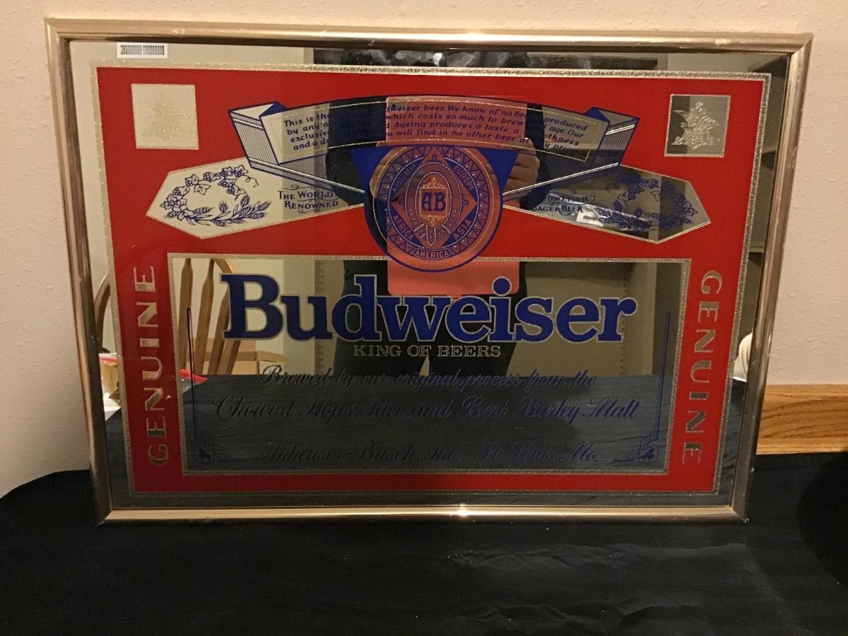 BB31 Budweiser Mirror