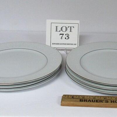 6 Crown Victoria Fine China Love Lace 10" Plates