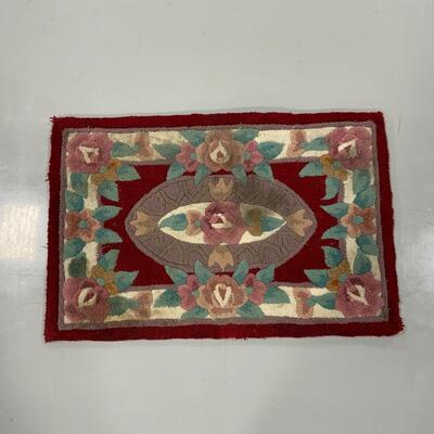 -108- Three Accent Rugs | Roses