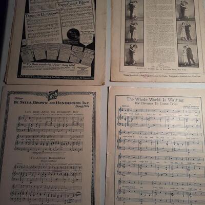 Vintage sheet music Early 1900s?