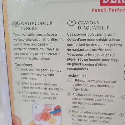 NEW SEALED DERWENT WATERCOLOURS