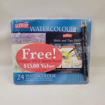 NEW SEALED DERWENT WATERCOLOURS