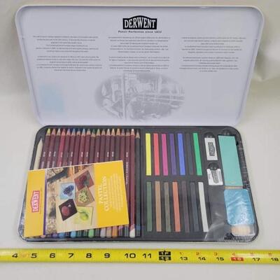 NEW DERWENT PASTEL CHALK & PENCIL COLLECTION