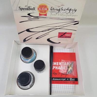 NEW SPEEDBALL LETTERING AND CALLIGRAPHY SET