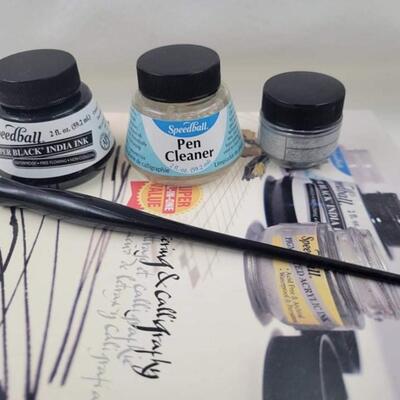 NEW SPEEDBALL LETTERING AND CALLIGRAPHY SET