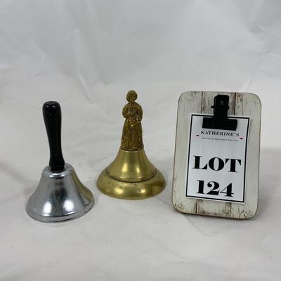 -124- Brass Figural Bell | School Bell