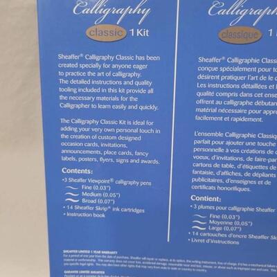 NEW SHEAFFER CALLIGRAPHY SET