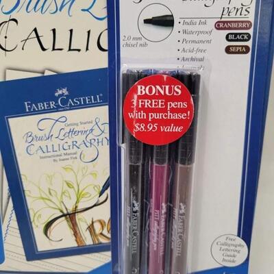 NEW FABER-CASTELL CALLIGRAPHY SET