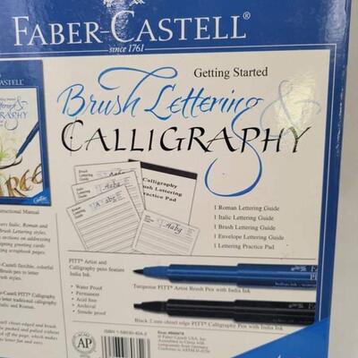 NEW FABER-CASTELL CALLIGRAPHY SET