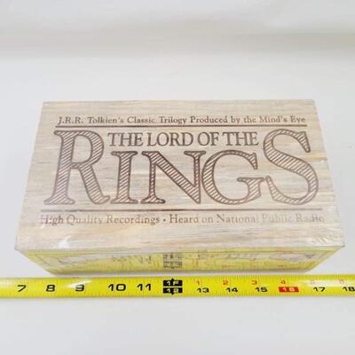 THE LORD OF THE RINGS AUDIO BOOKS NEW