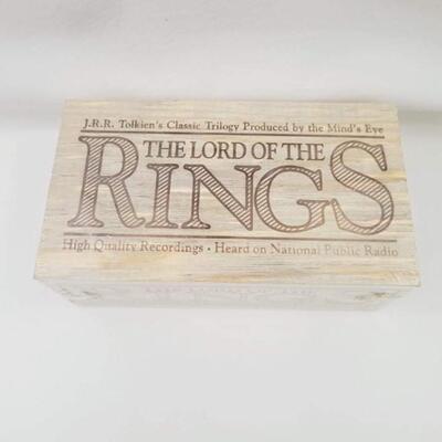 THE LORD OF THE RINGS AUDIO BOOKS NEW