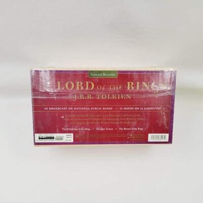 THE LORD OF THE RINGS AUDIO BOOKS NEW