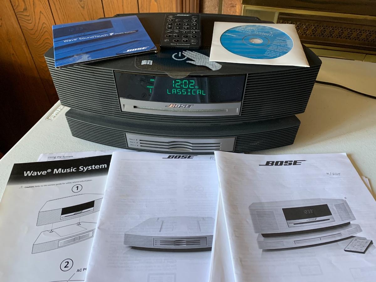 BOSE Wave sound Touch Music System III Multi CD Changer w BOSE Wave sound Touch Music System III Multi CD Changer w
