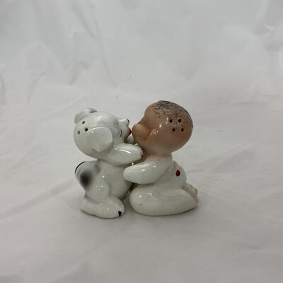 -134- VAN TELLINGEN | 1950s Boy & Dog | Huggies