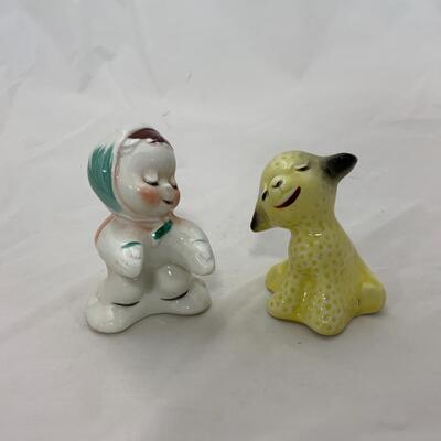 -135- VAN TELLINGEN | 1950s Girl and Lamb | Huggies
