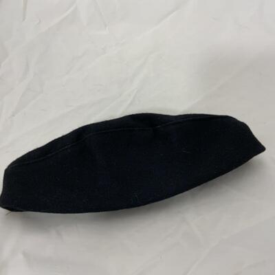 -140- Vintage Military Wool Envelope Hat | Vintage Silk Ascots | Ties