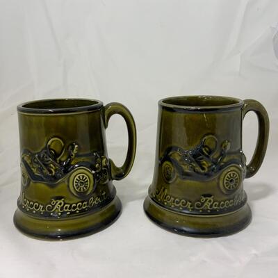 -141- Inarco Mugs | Mercer Raceabout | 1911 Mercer Decanter