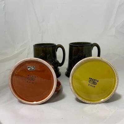 -141- Inarco Mugs | Mercer Raceabout | 1911 Mercer Decanter
