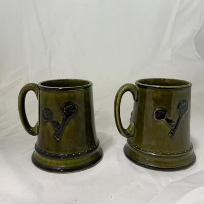 -141- Inarco Mugs | Mercer Raceabout | 1911 Mercer Decanter