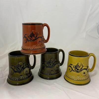 -141- Inarco Mugs | Mercer Raceabout | 1911 Mercer Decanter