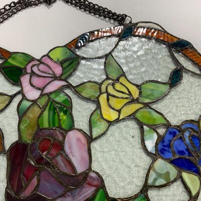-142- Large Stained Glass Heart