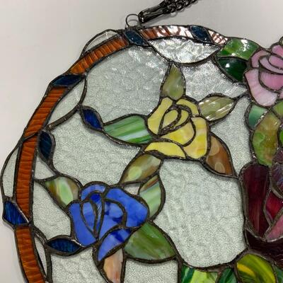 -142- Large Stained Glass Heart