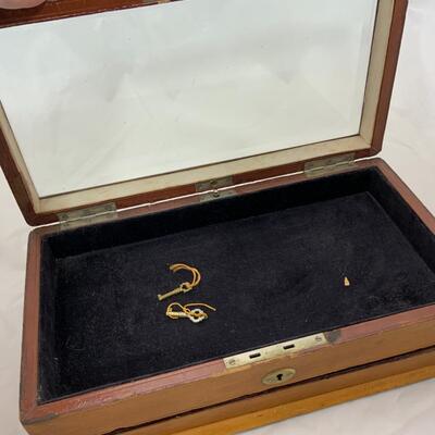-144- Two Wood Boxes