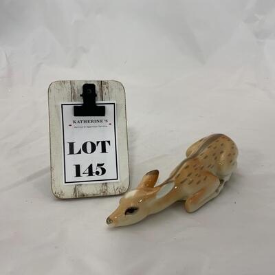 -145- Porcelain Deer | Made in USSR