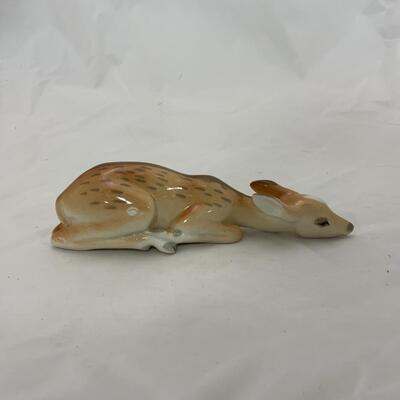 -145- Porcelain Deer | Made in USSR