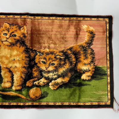 -146- Vintage Cat Tapestry | Modern Cat Pillow